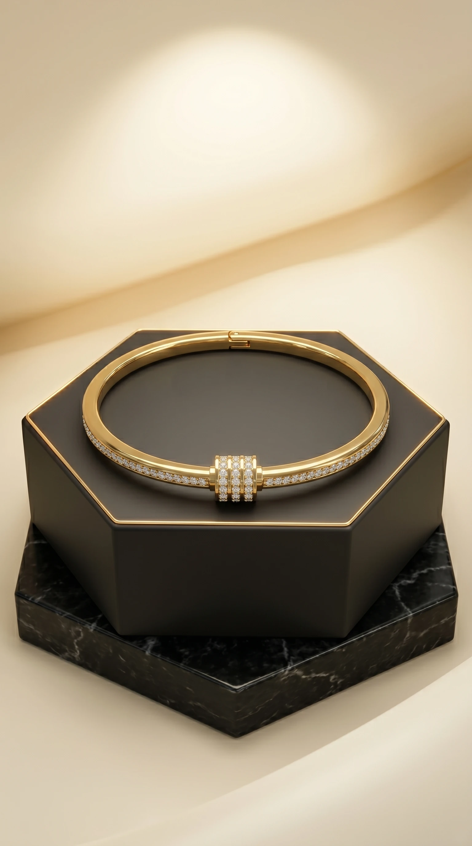 Single Stone Slim Bracelet