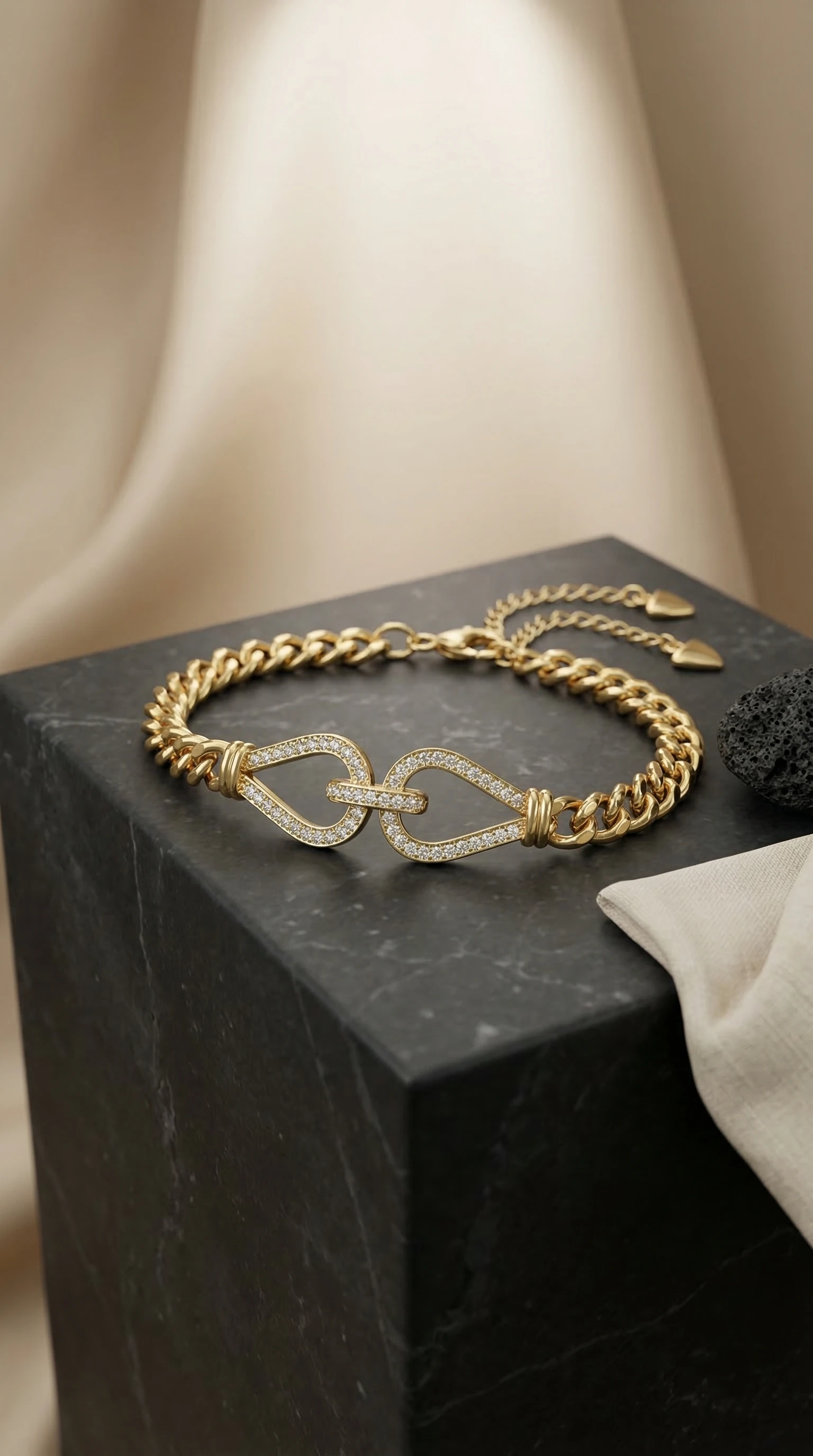 Gold Anti-Tarnish Chain Bracelet