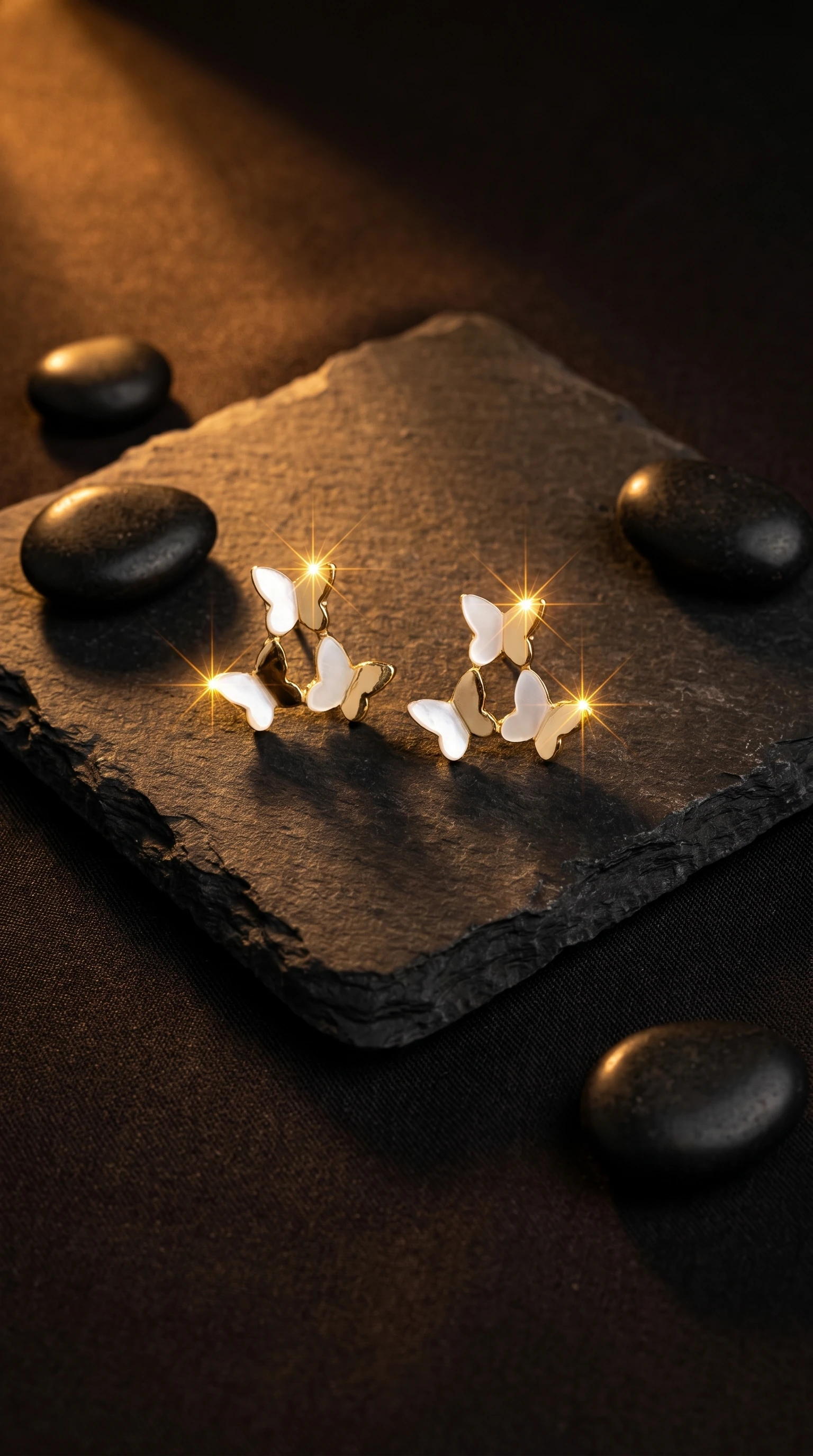 Triple Star Studs