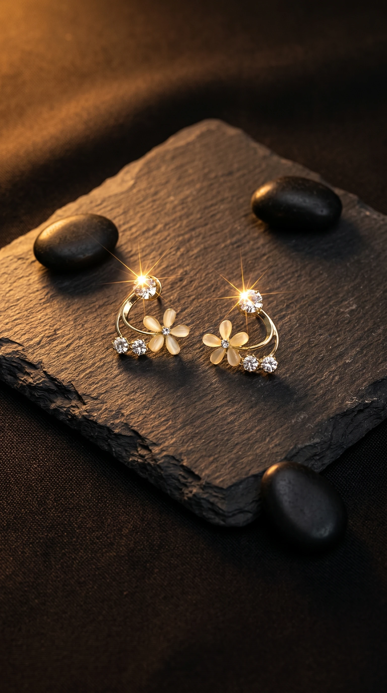 Floral Burst Studs