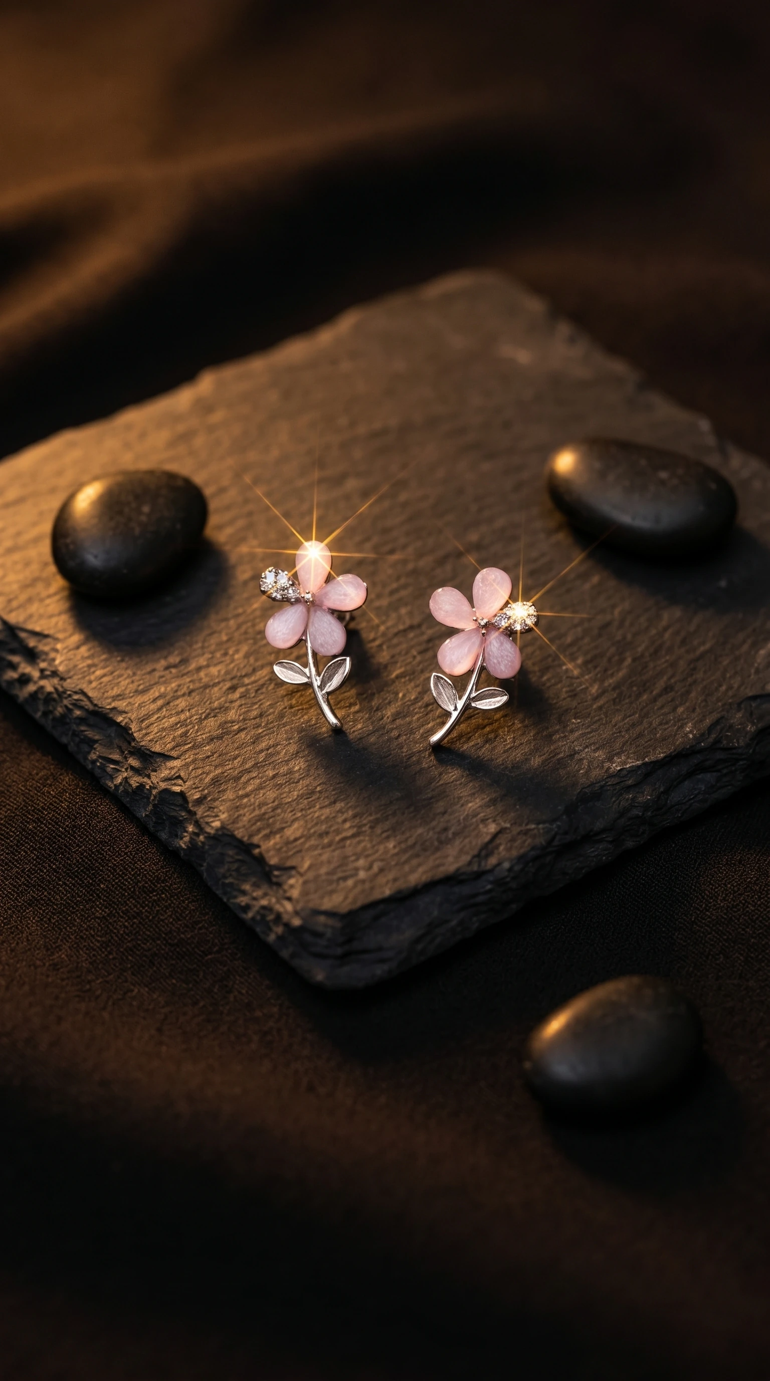 Pavé Bow Studs