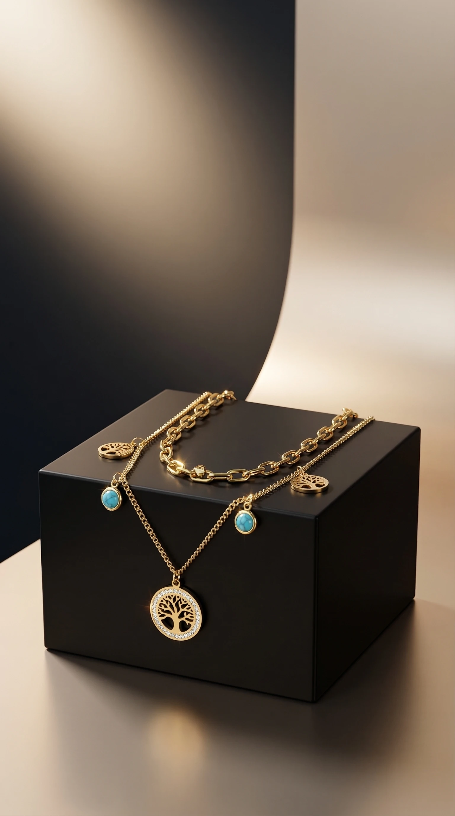 Tree of Life Charm Necklace