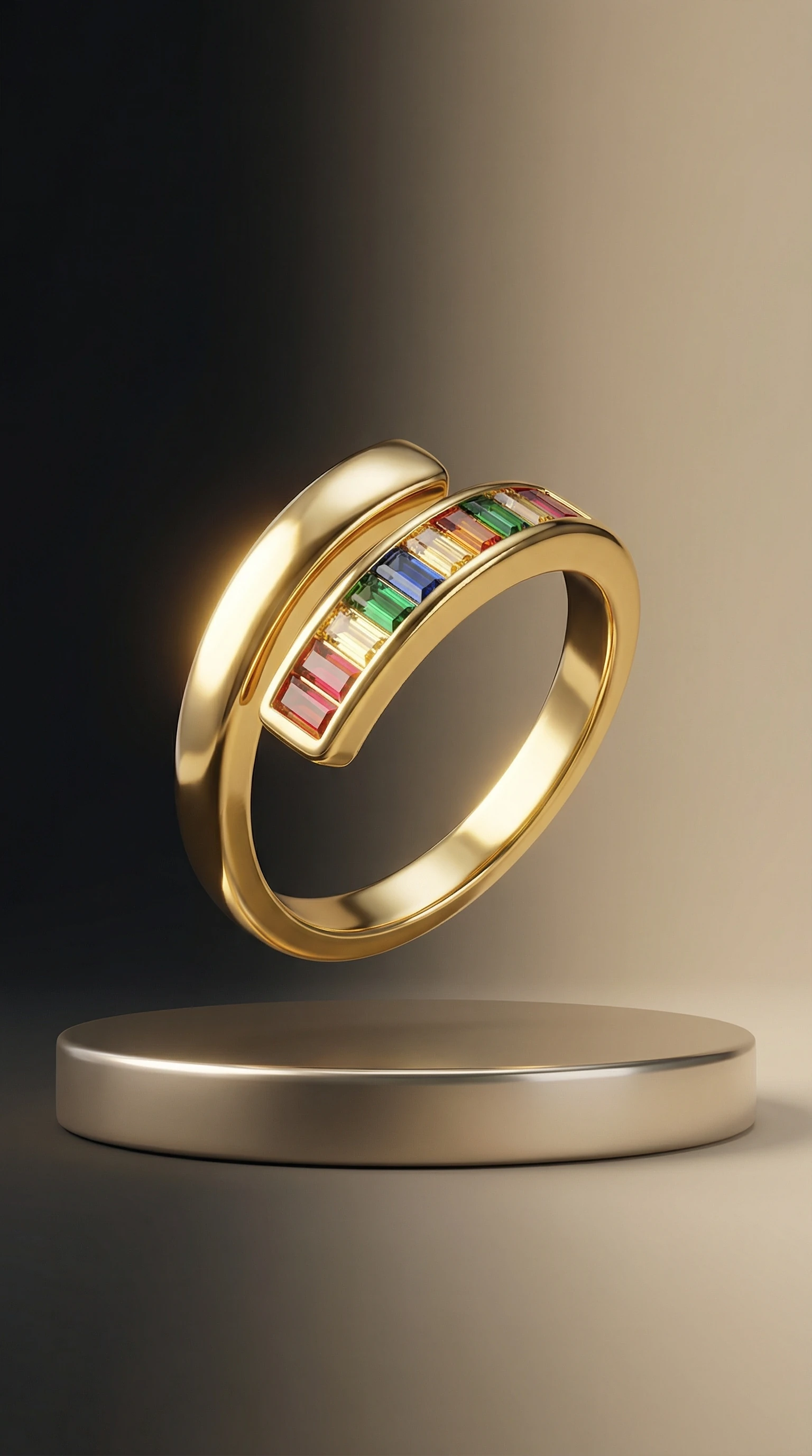 Roselle Twist Anti-Tarnish Ring