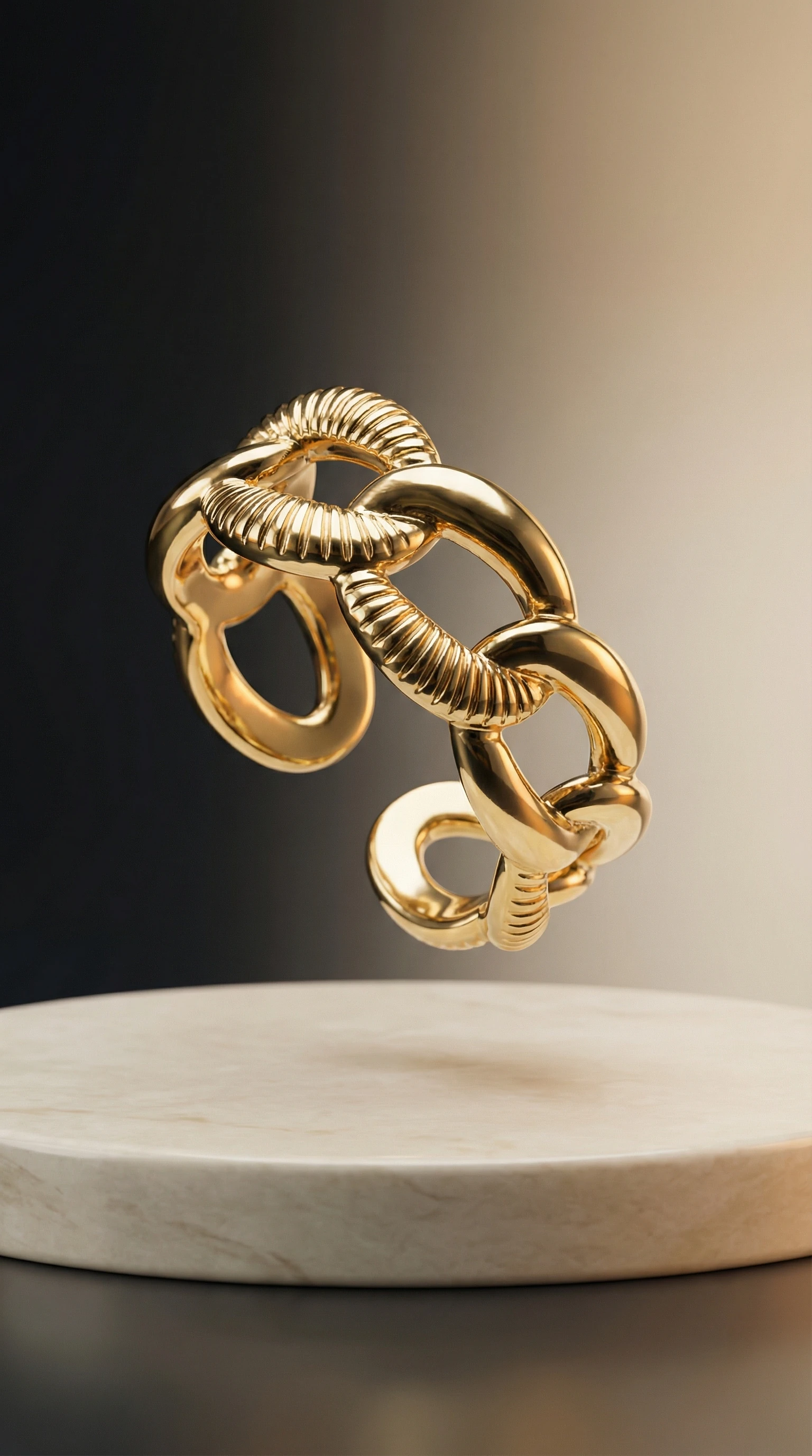 Celeste Arc Anti-Tarnish Ring