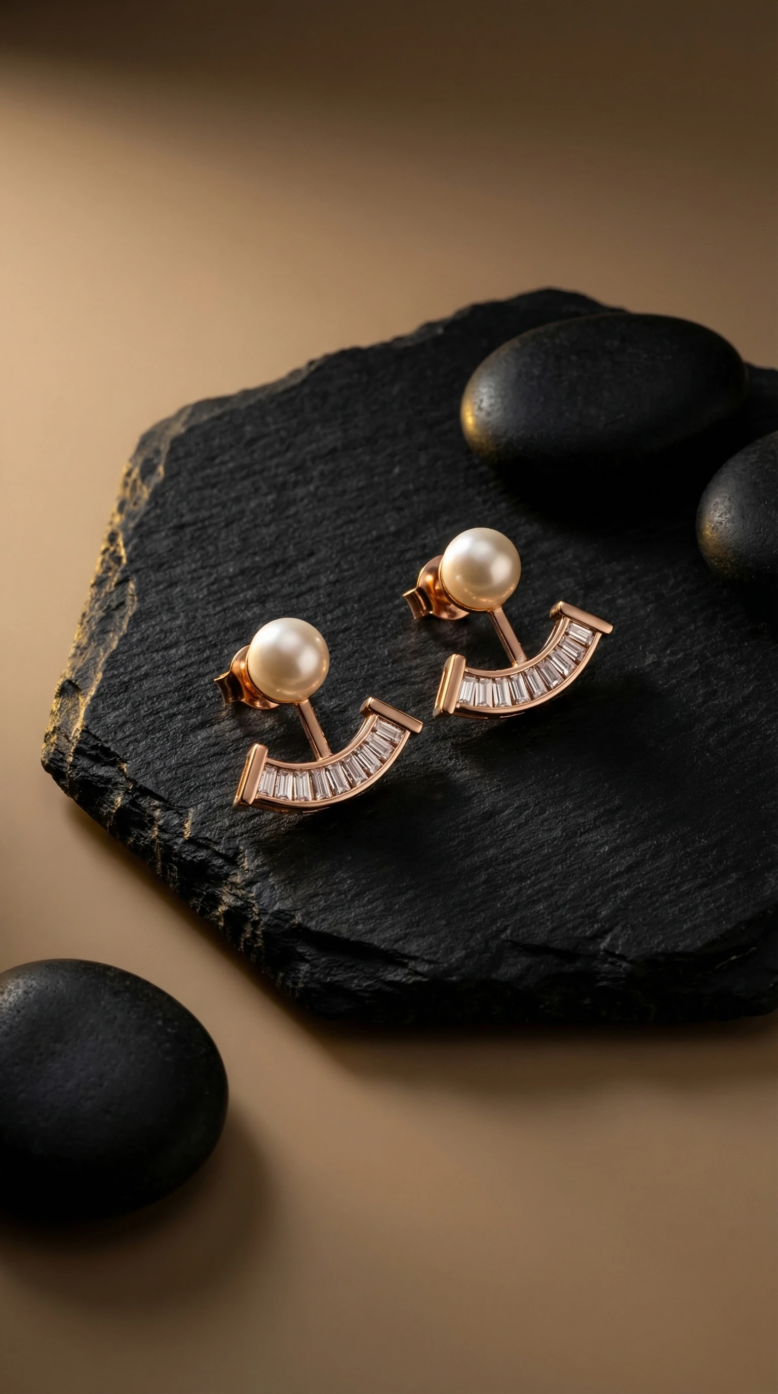 Pearl Arc Stud
