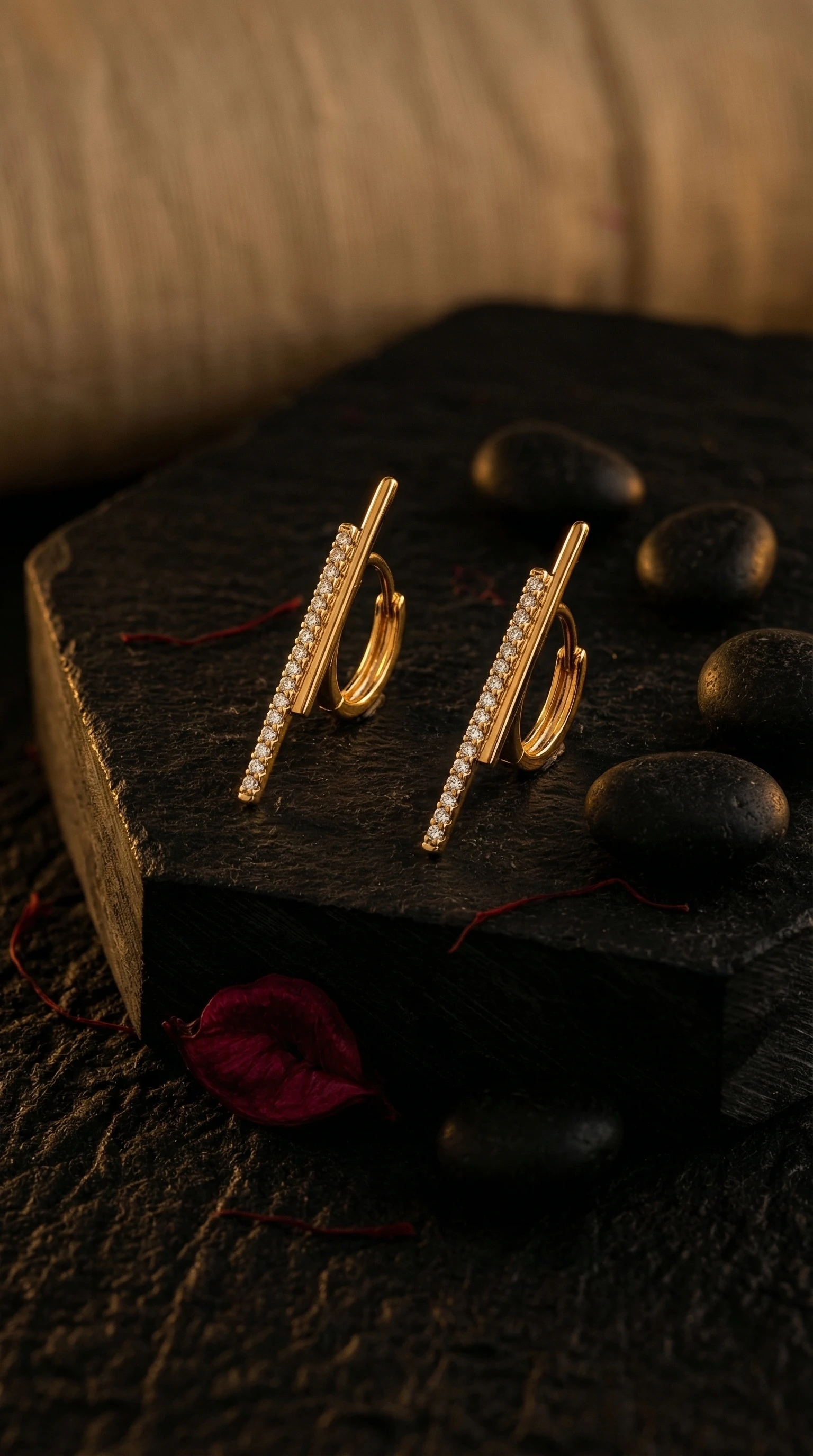Birchade Minimalist Hoop Earrings