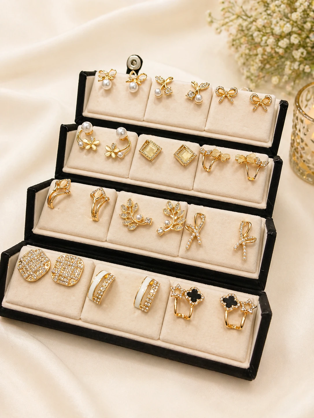 Golden Opulence Collection (12-Piece Set)