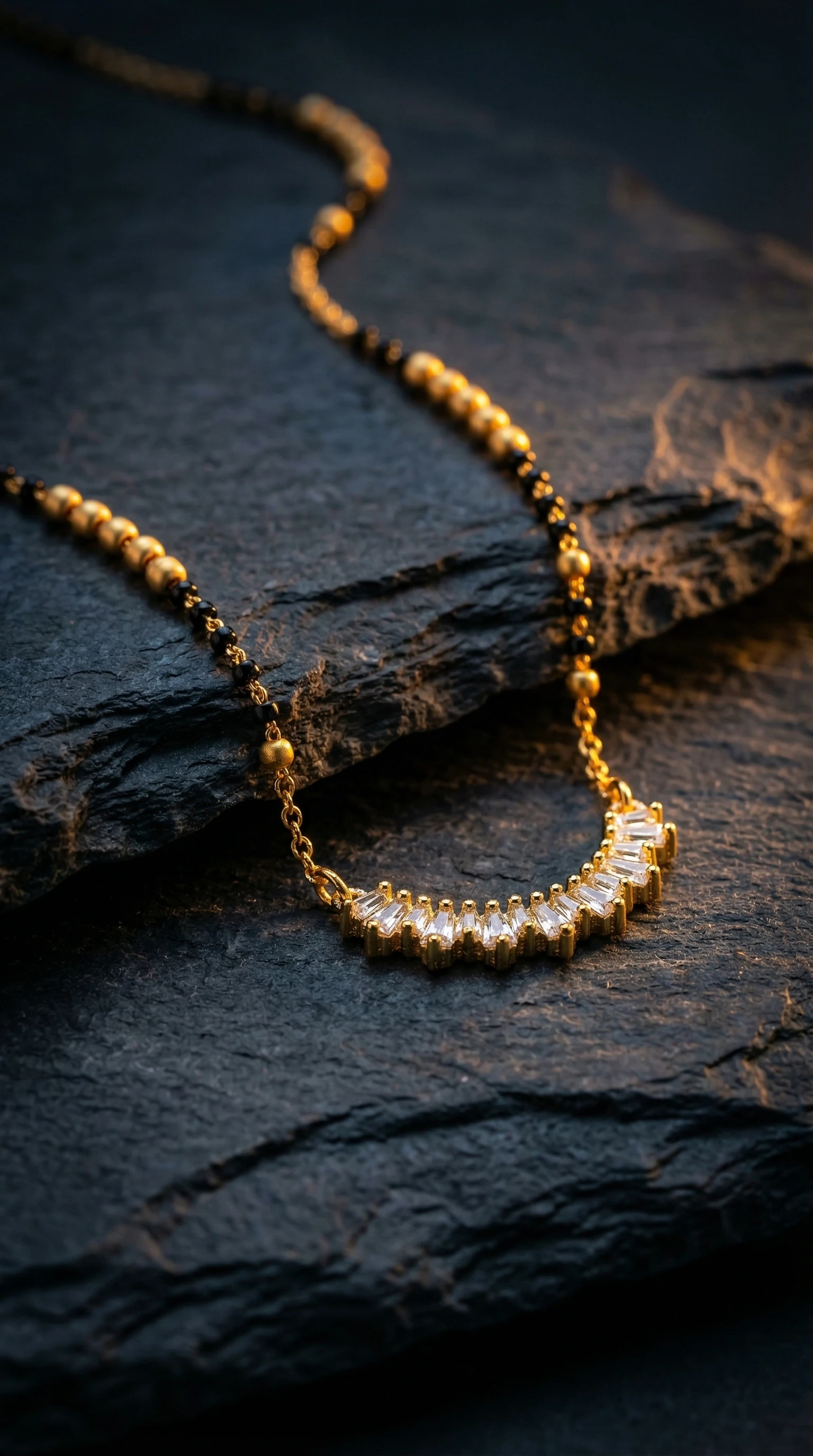 The Twining Bloom Mangalsutra