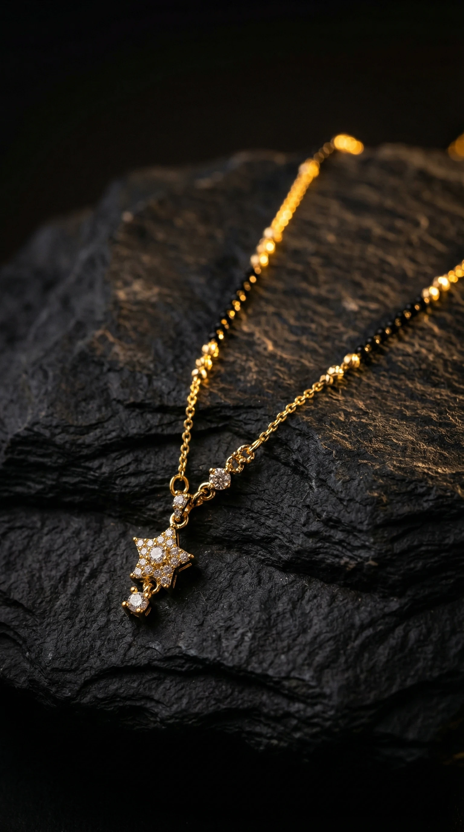The Prism Solitaire Mangalsutra