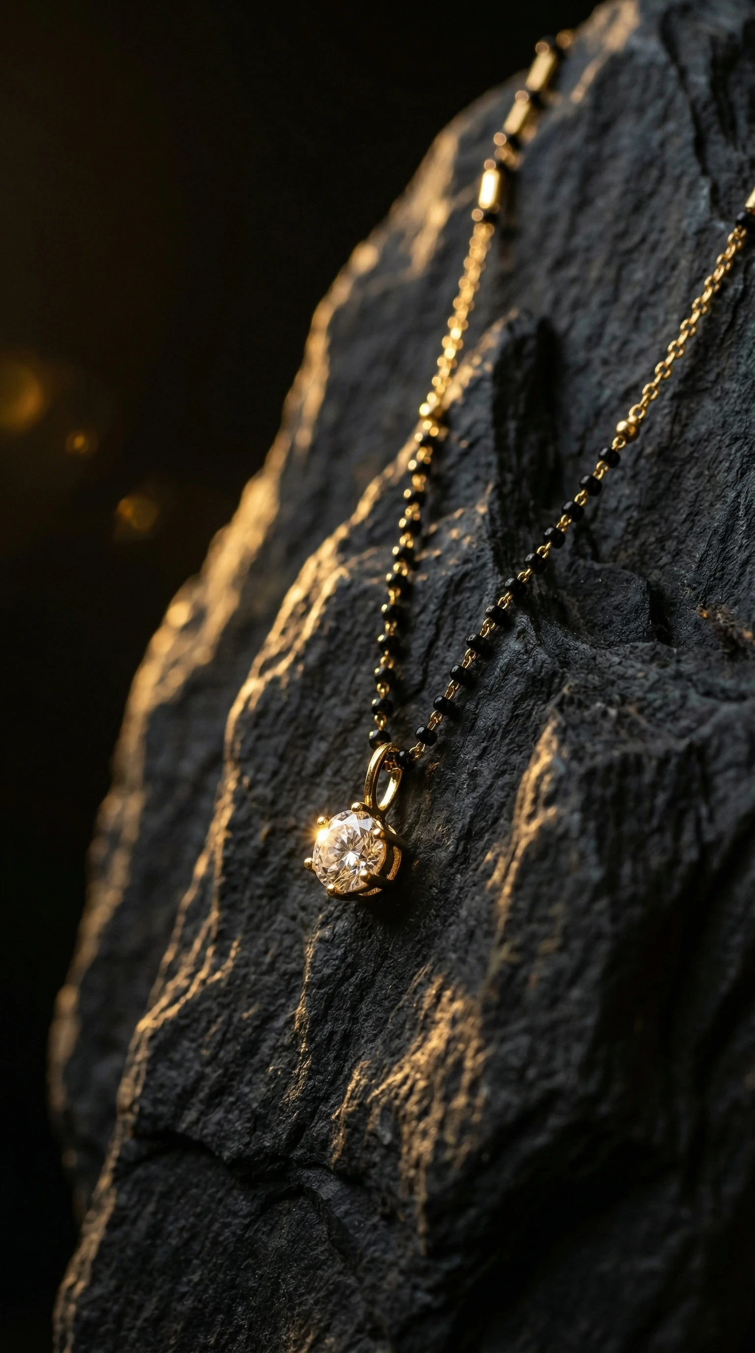 The Trinity Bloom Mangalsutra