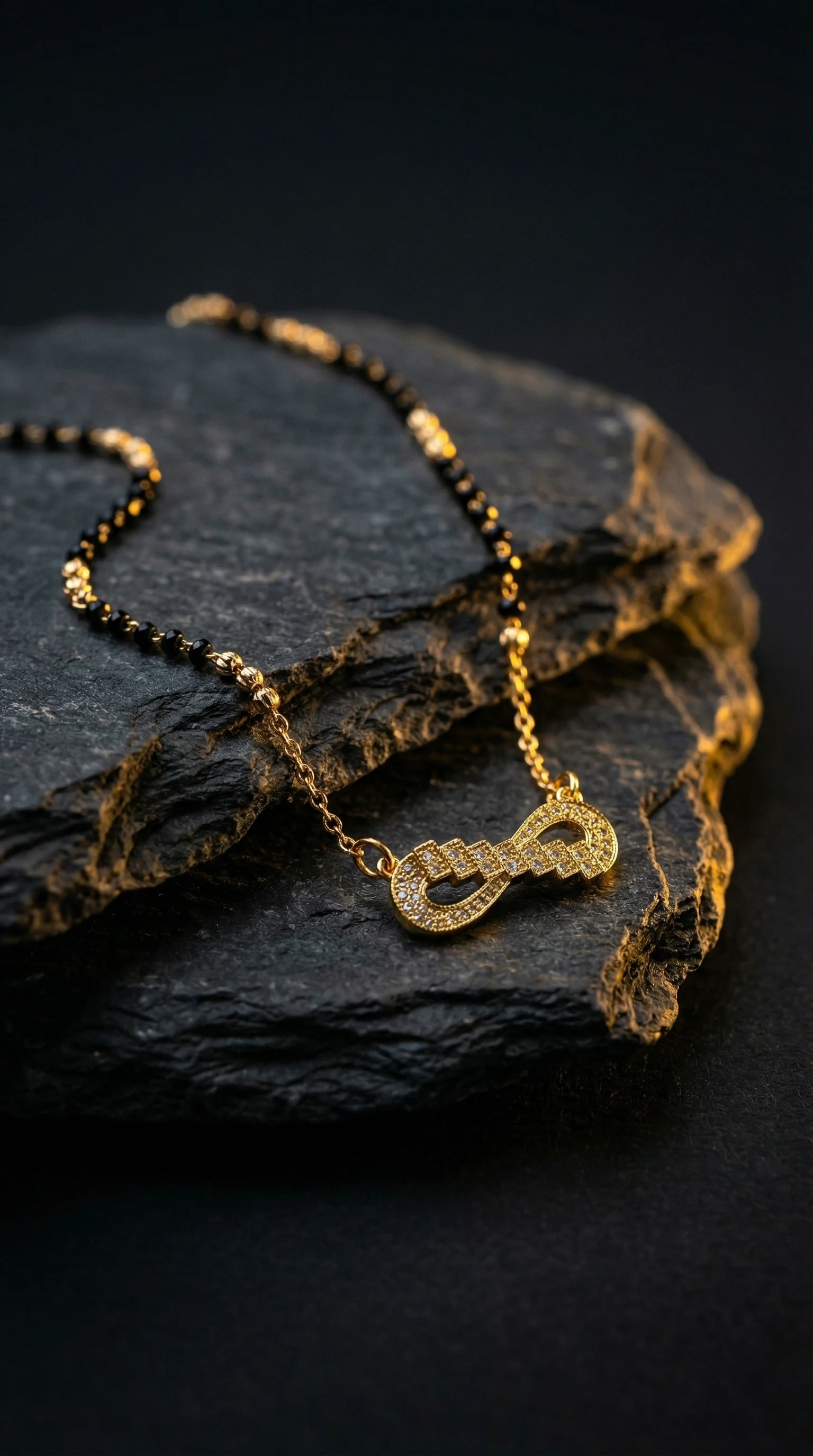 The Solitaire Arch Mangalsutra